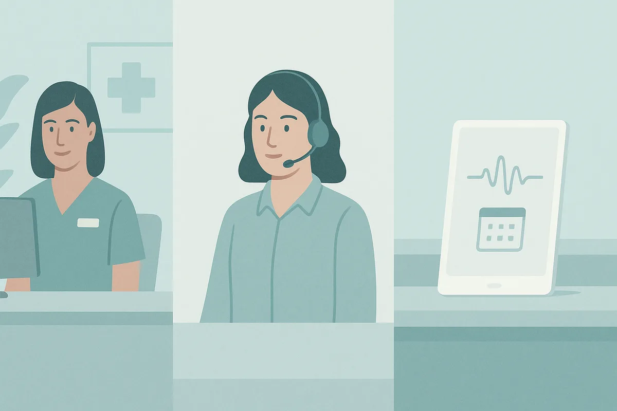 Medical Answering Service vs AI Receptionist vs In‑House Staff: Cost, Coverage, and Risk (2026 Guide)